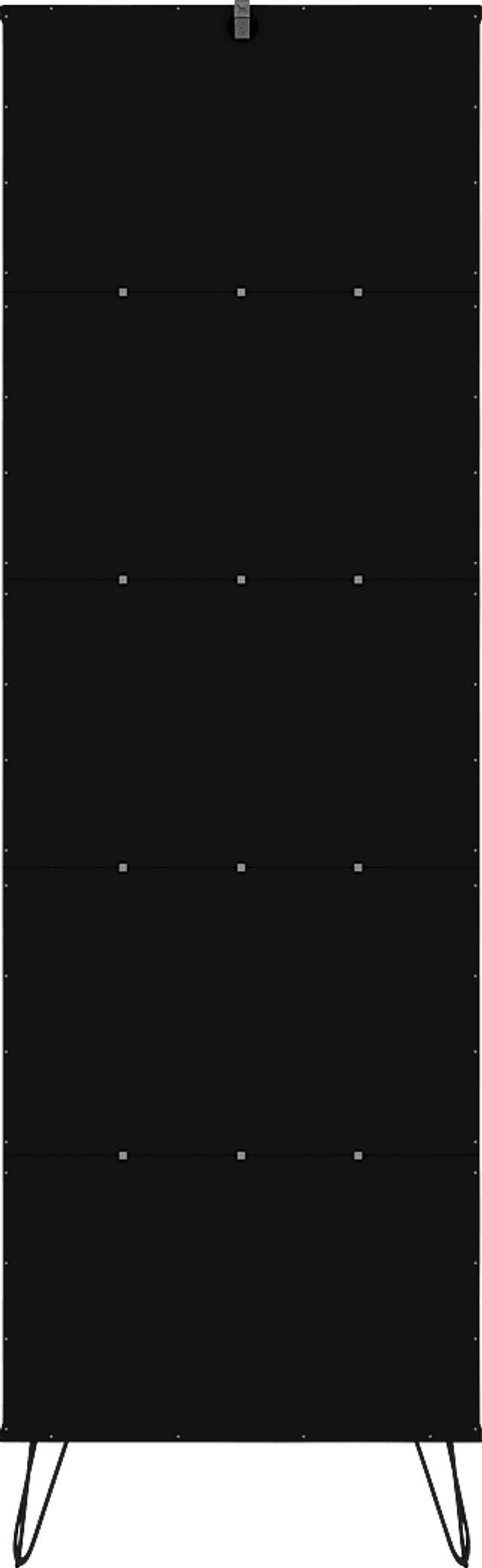 Adenmoor Black Bookcase - Thumbnail - Image 3