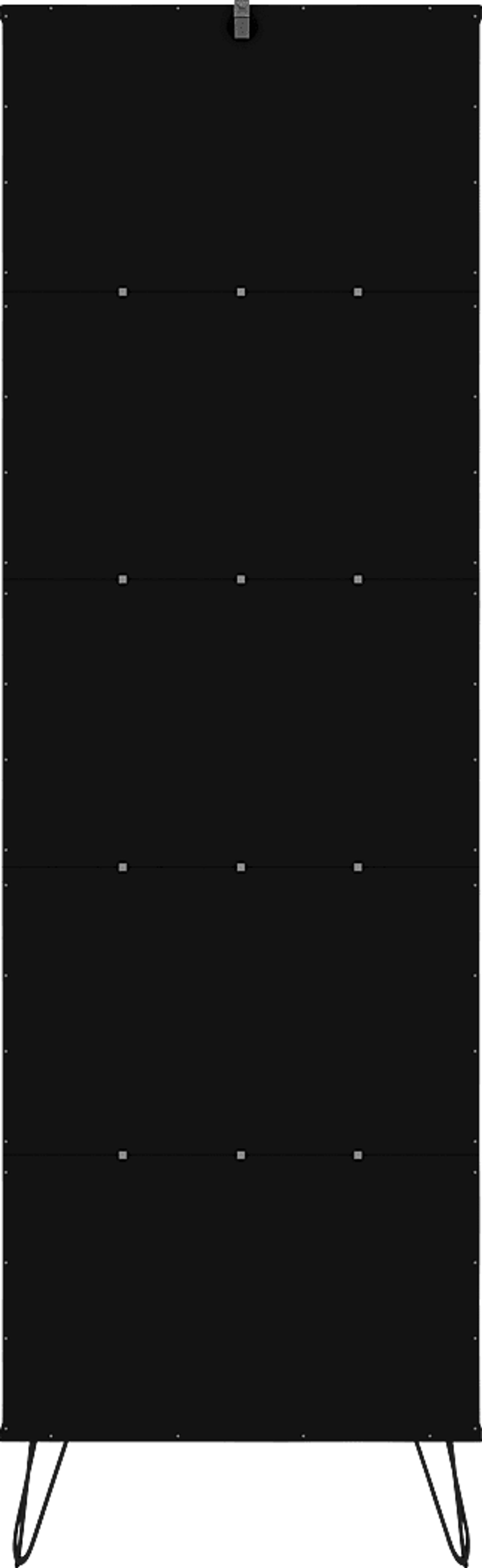 Adenmoor Black Bookcase - Image 3