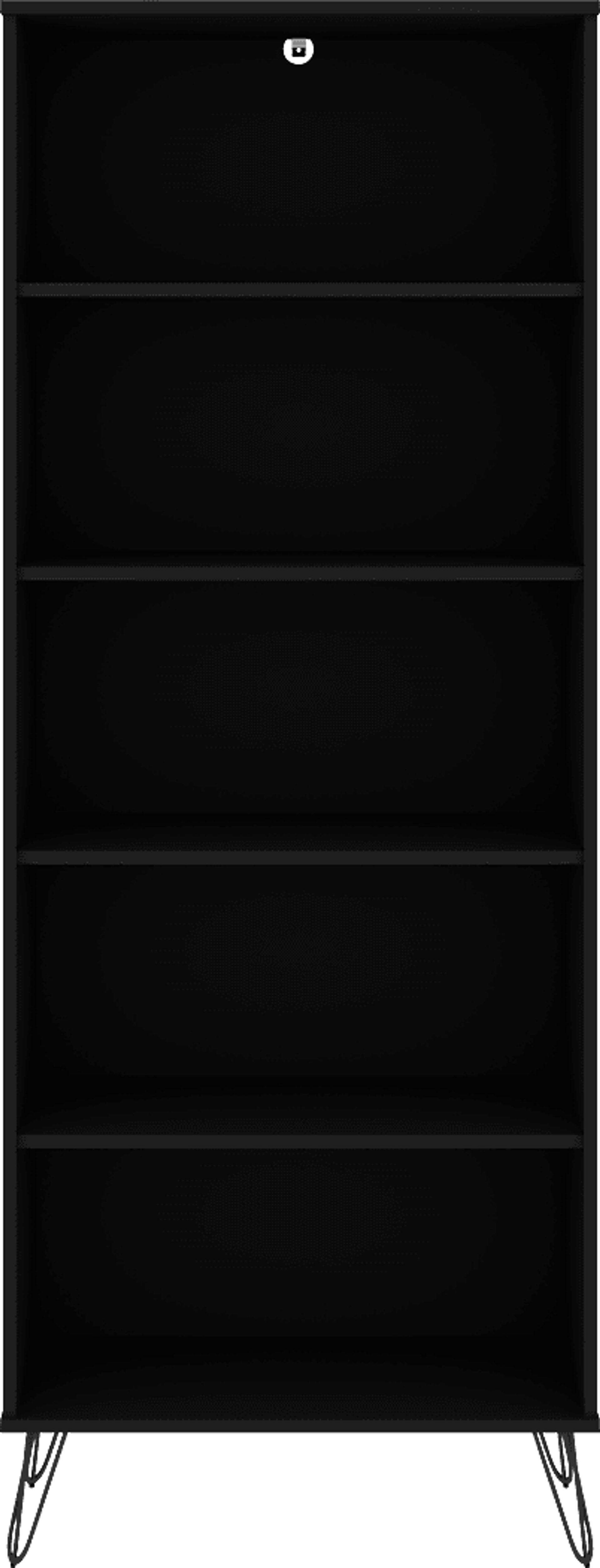 Adenmoor Black Bookcase - Image 6