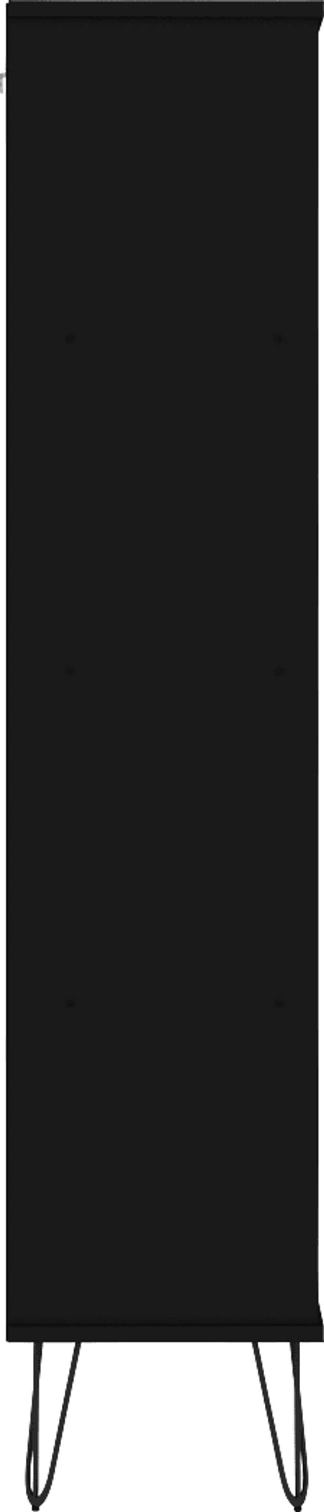 Adenmoor Black Bookcase - Thumbnail - Image 2