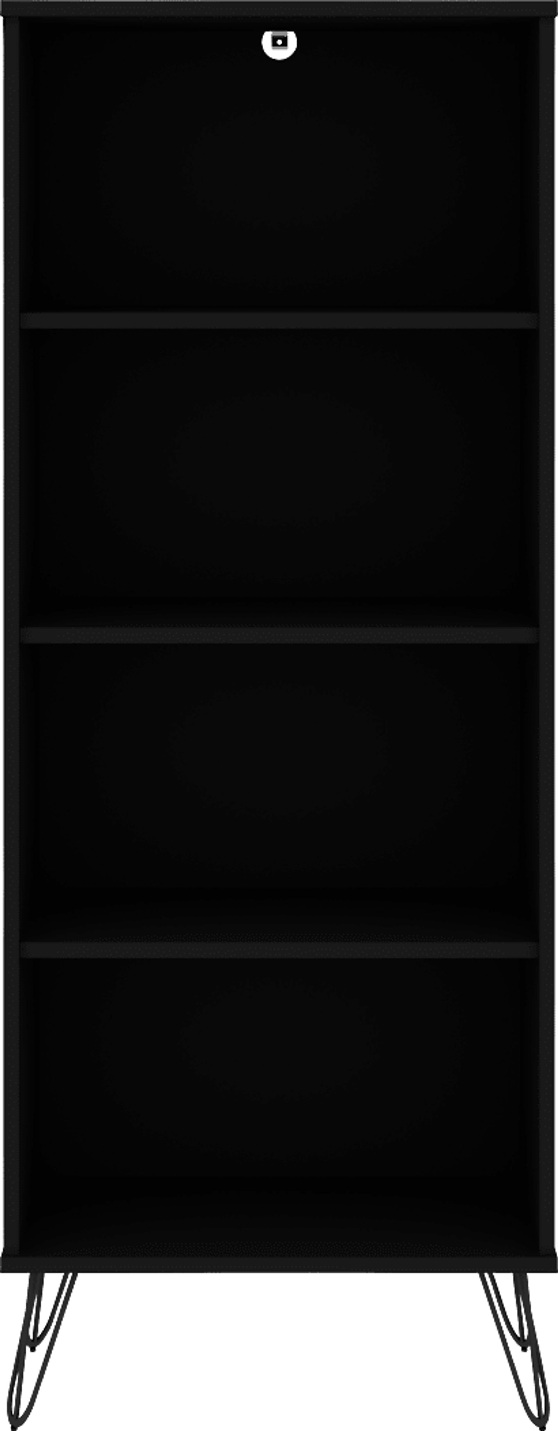 Adenmoor Black Bookcase - Image 6