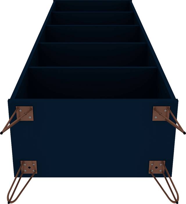 Adenmoor Blue Bookcase - Thumbnail - Image 6