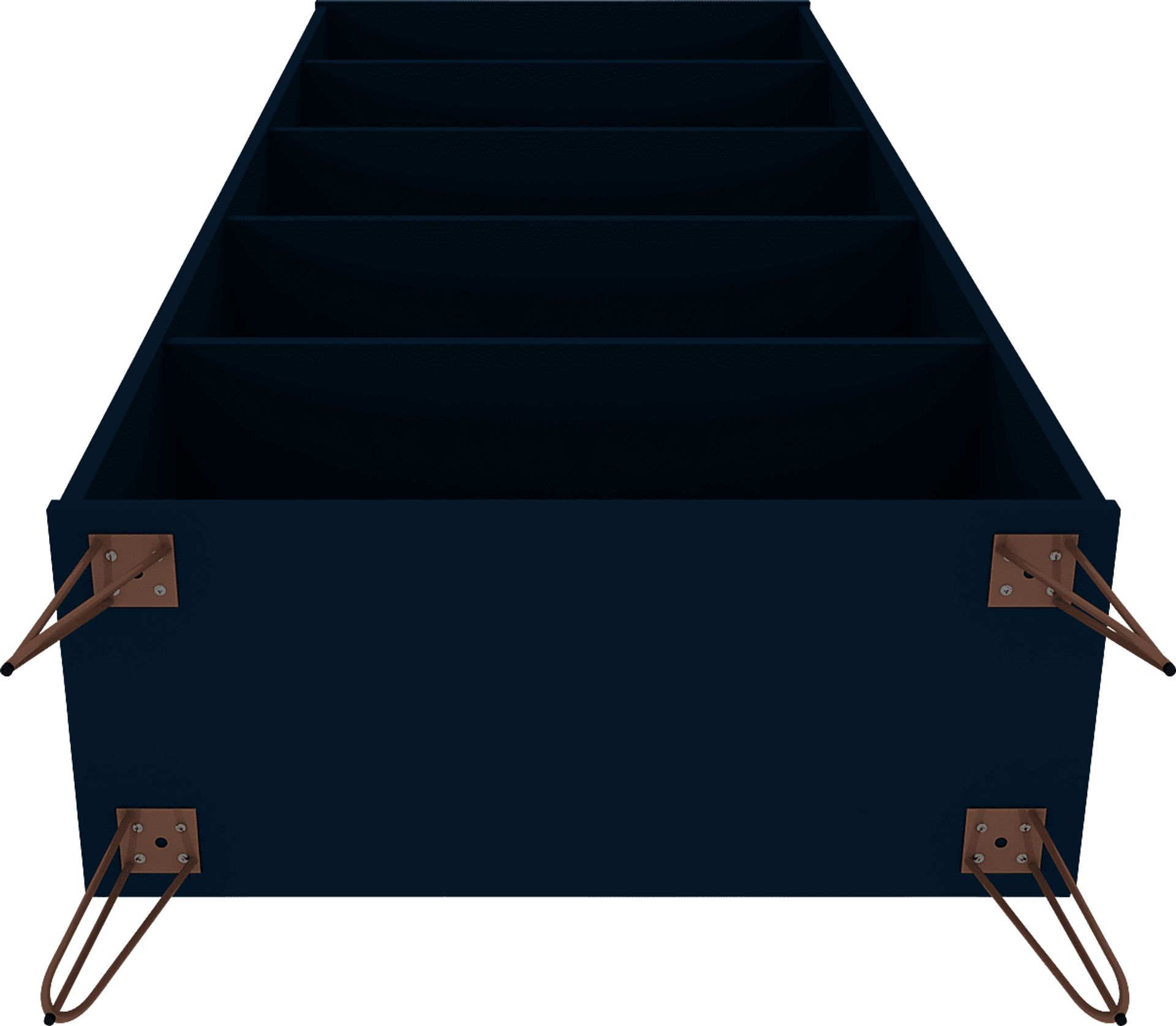Adenmoor Blue Bookcase - Image 5