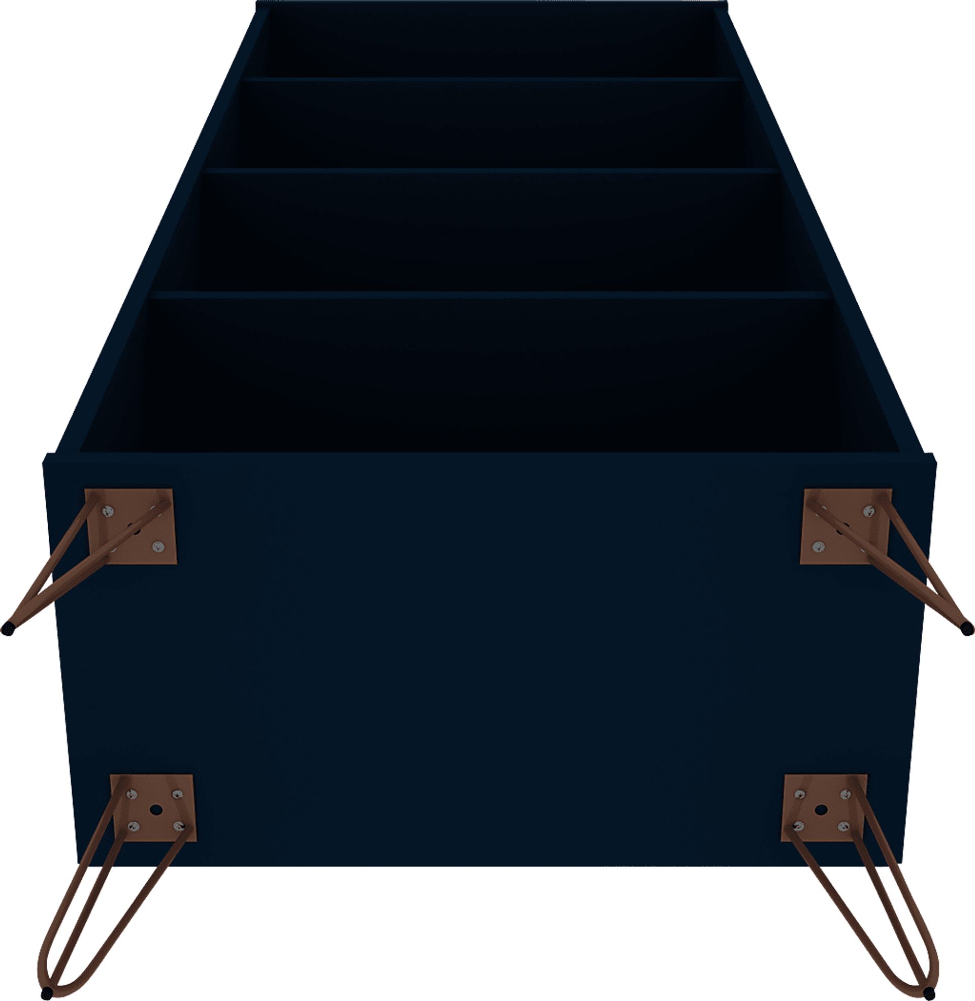Adenmoor Blue Bookcase - Image 5
