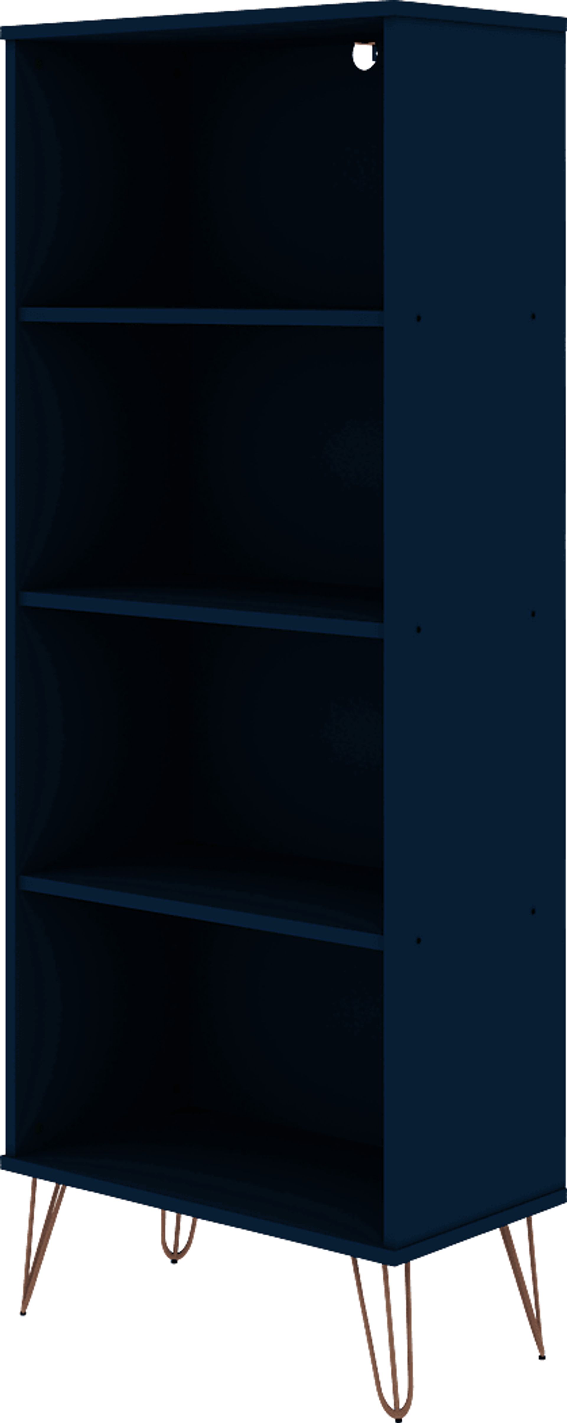Adenmoor Blue Bookcase - Image 1