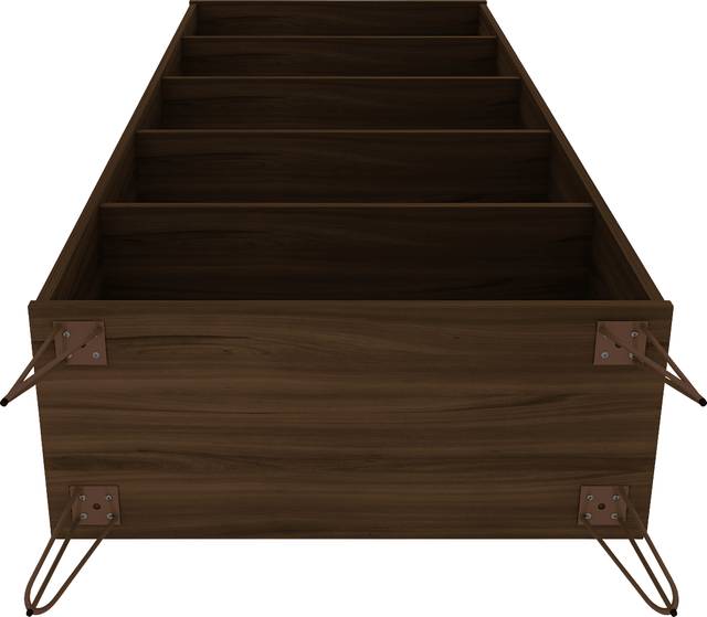 Adenmoor Brown Bookcase - Thumbnail - Image 5