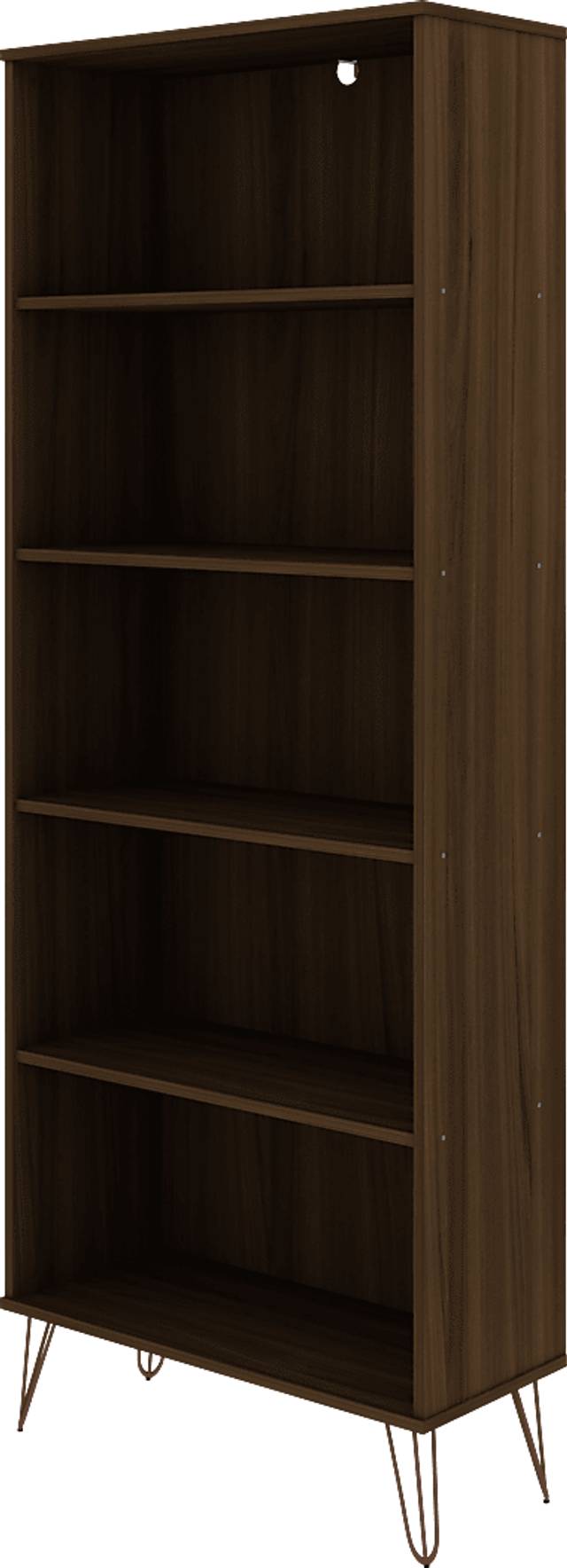 Adenmoor Brown Bookcase - Thumbnail - Image 1