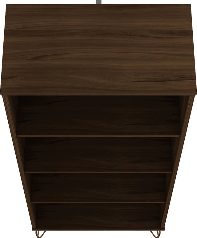 Adenmoor Brown Bookcase - Thumbnail - Image 3
