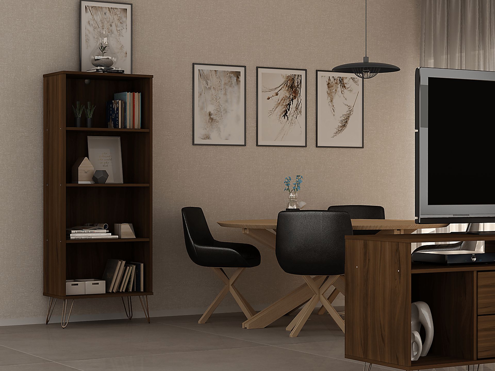 Adenmoor Brown Bookcase - Image 7