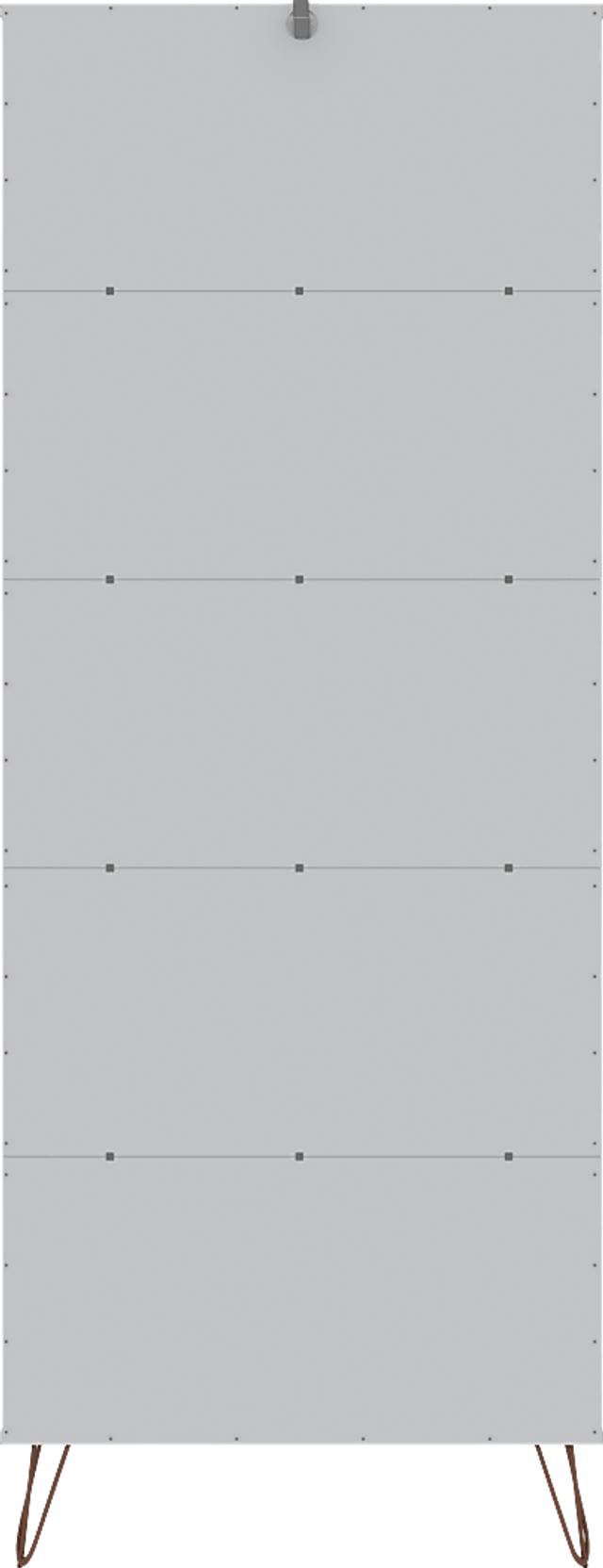 Adenmoor White Bookcase - Thumbnail - Image 3