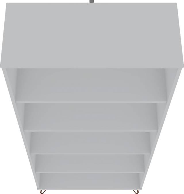 Adenmoor White Bookcase - Thumbnail - Image 4