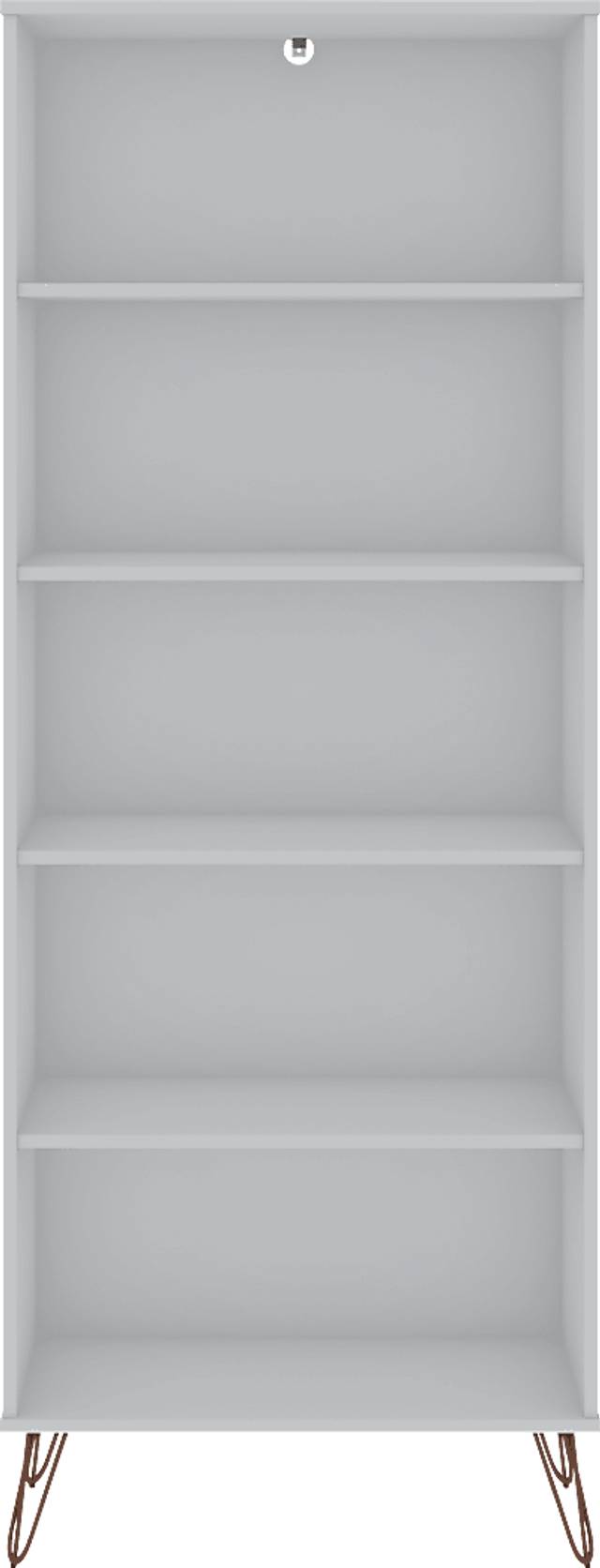 Adenmoor White Bookcase - Thumbnail - Image 6