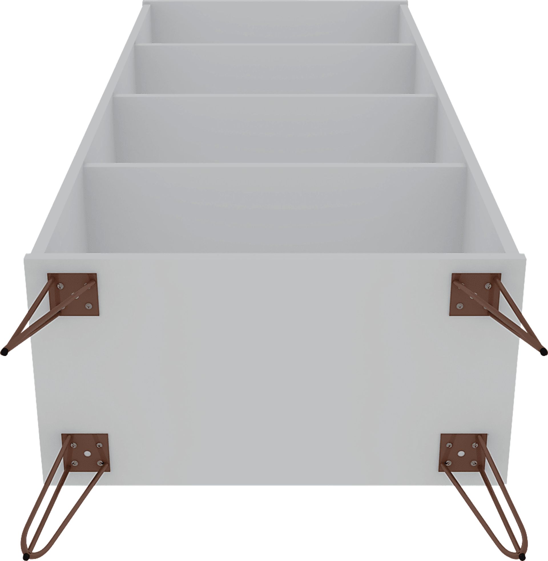 Adenmoor White Bookcase - Image 5