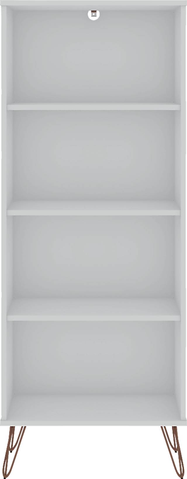 Adenmoor White Bookcase - Thumbnail - Image 6