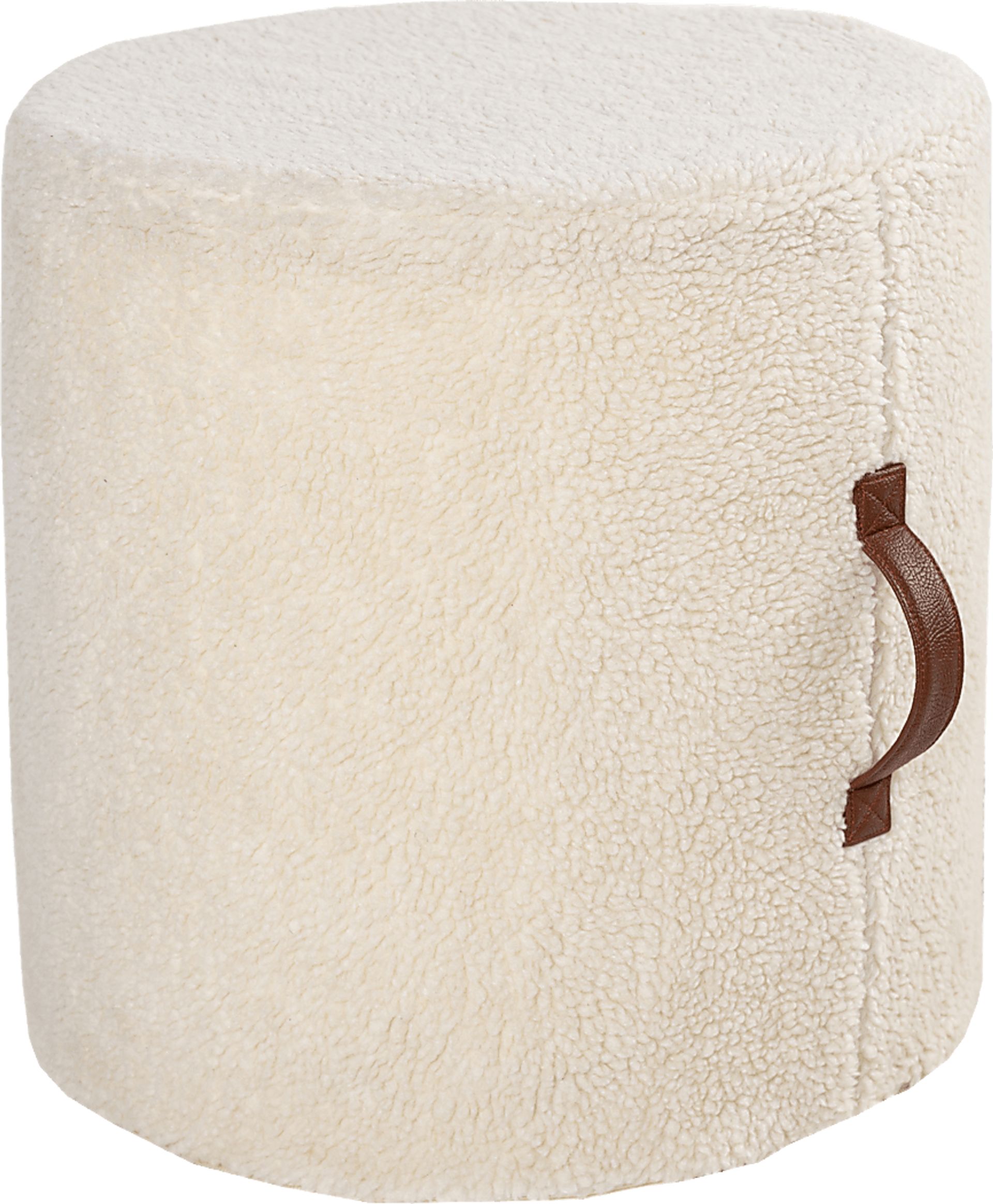 Adenmore Cream Ottoman - Image 1