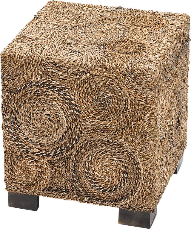 Adenwood Natrual Ottoman - Thumbnail - Image 1