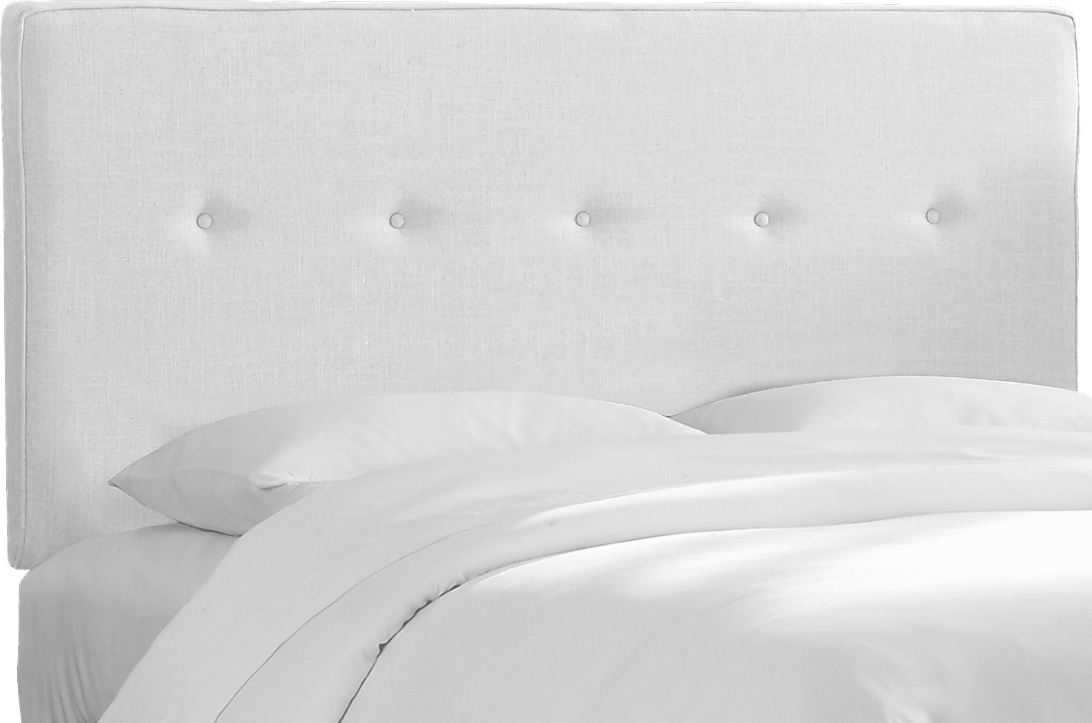 Adette White Queen Upholstered Headboard Rooms To Go