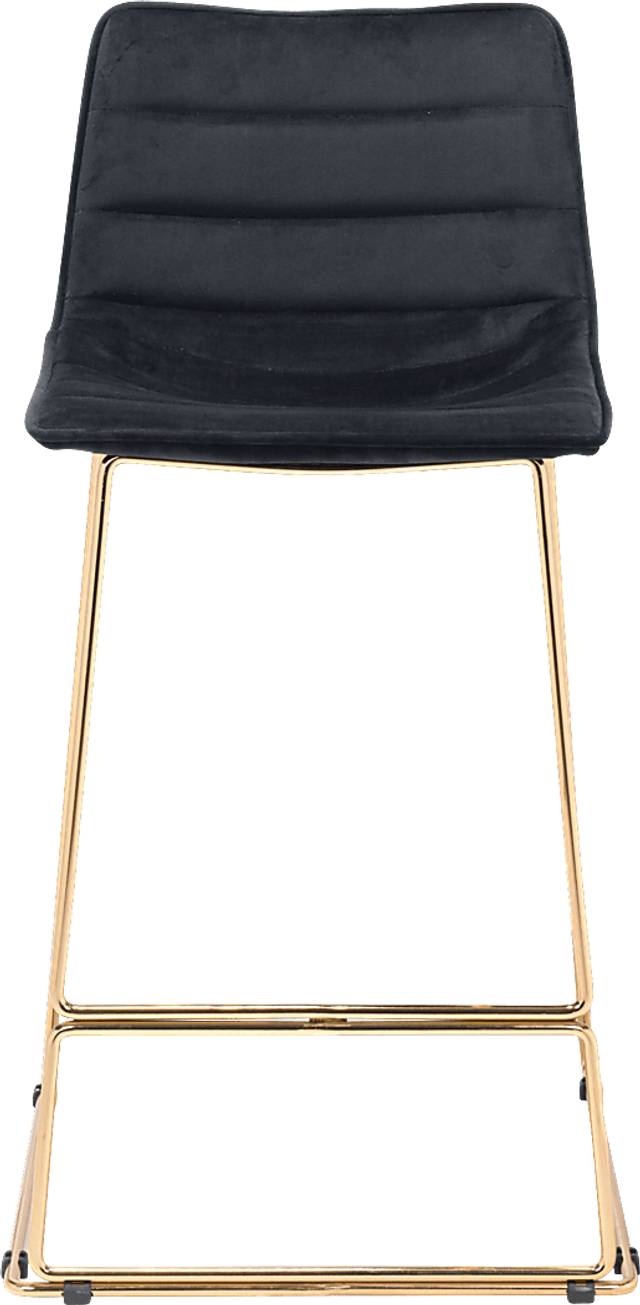 Adger Black Barstool - Thumbnail - Image 3