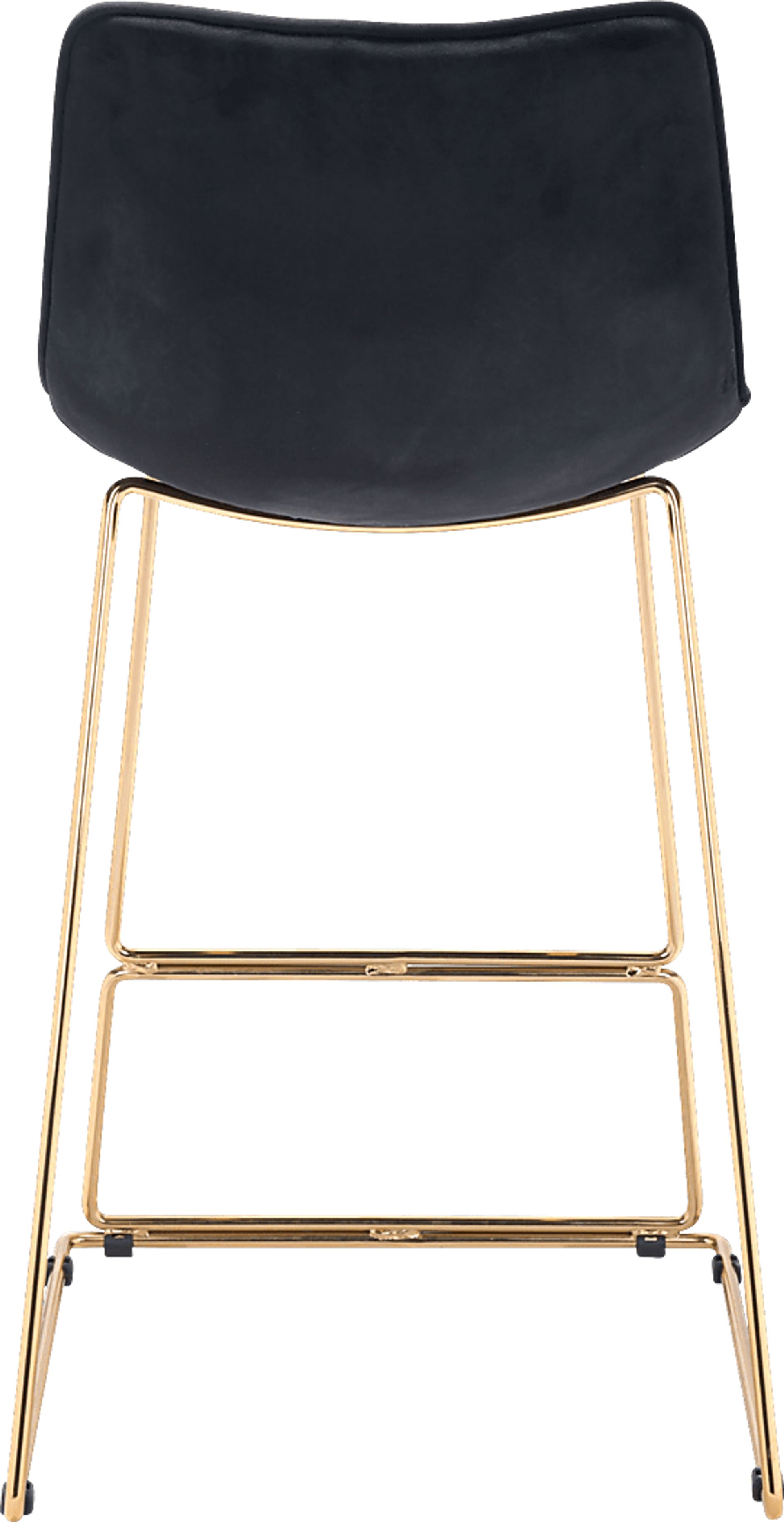 Adger Black Barstool - Image 4
