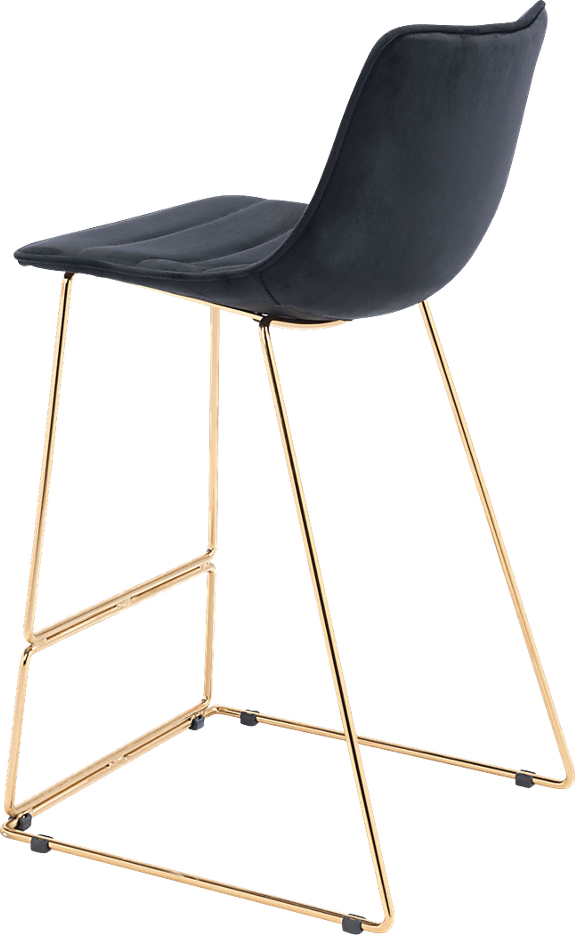 Adger Black Barstool - Image 5