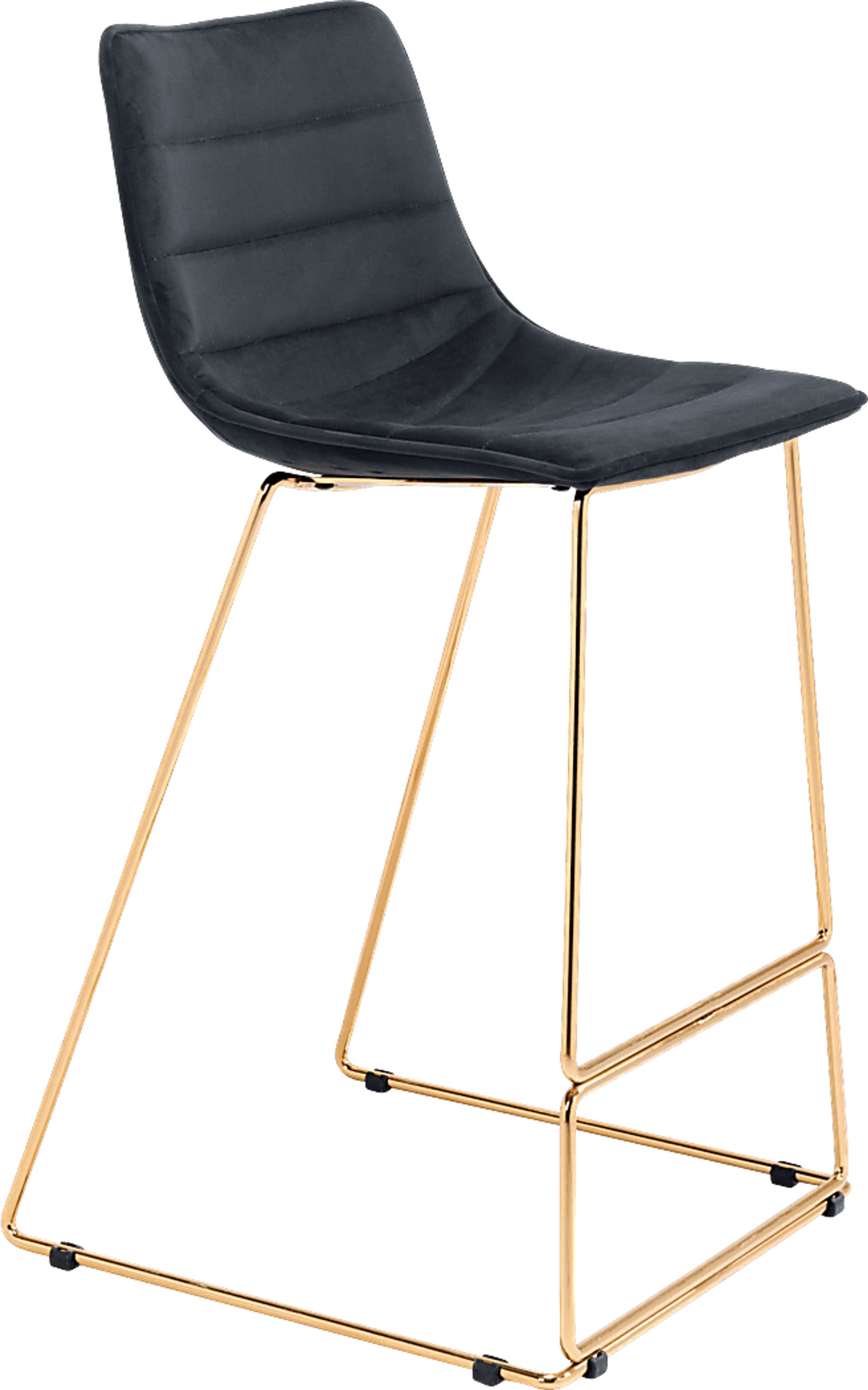 Adger Black Barstool - Image 1