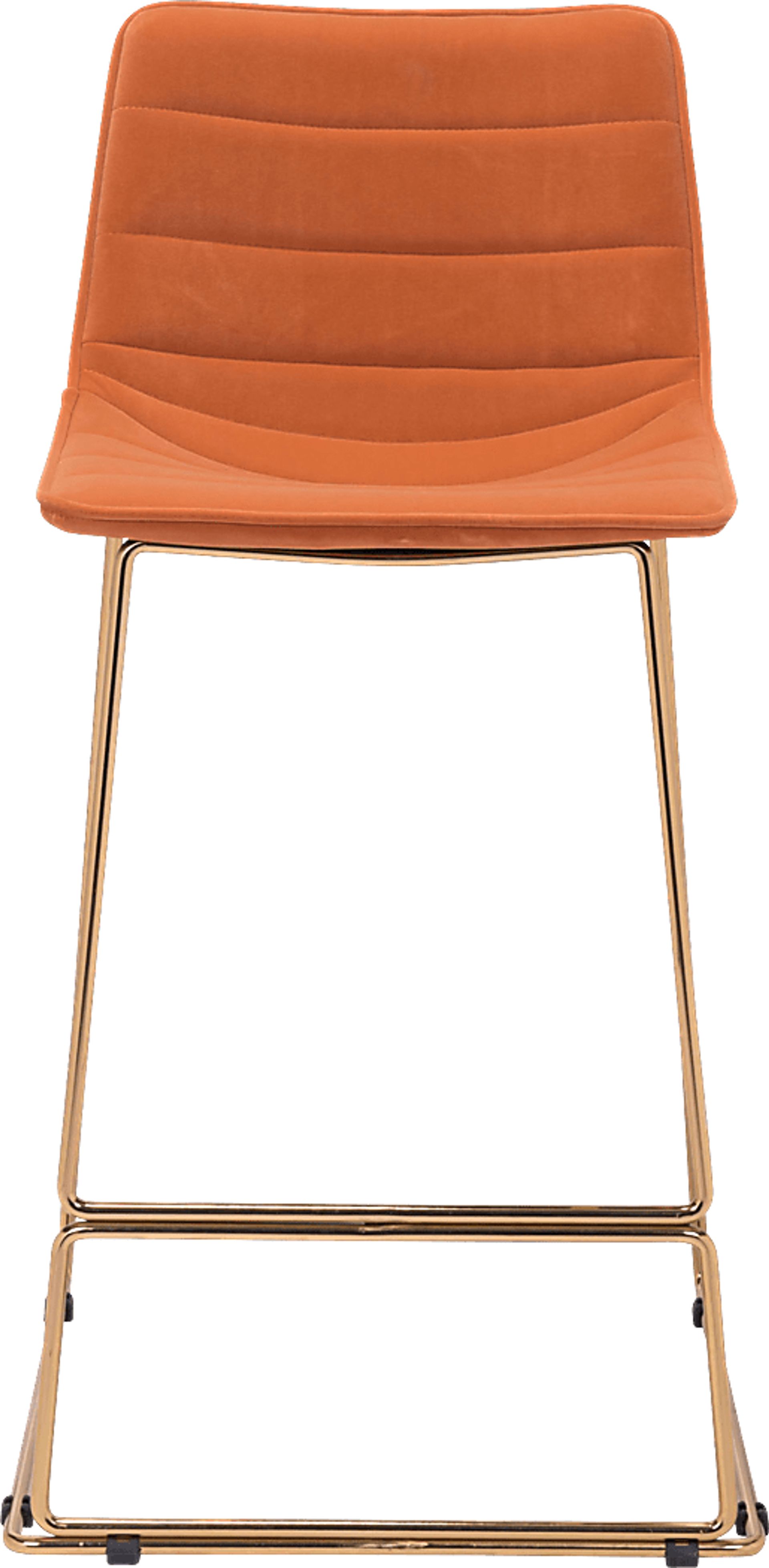 Adger Orange Barstool - Image 3