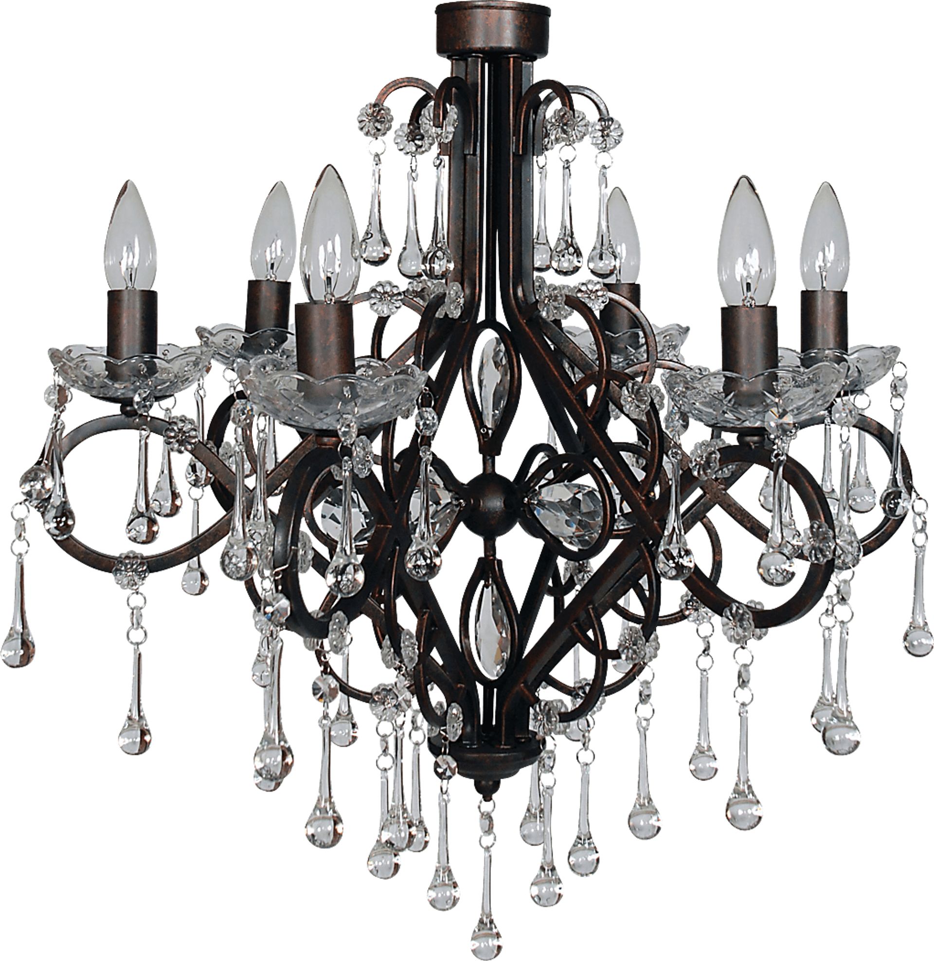 Adhara Bronze Chandelier - Image 1