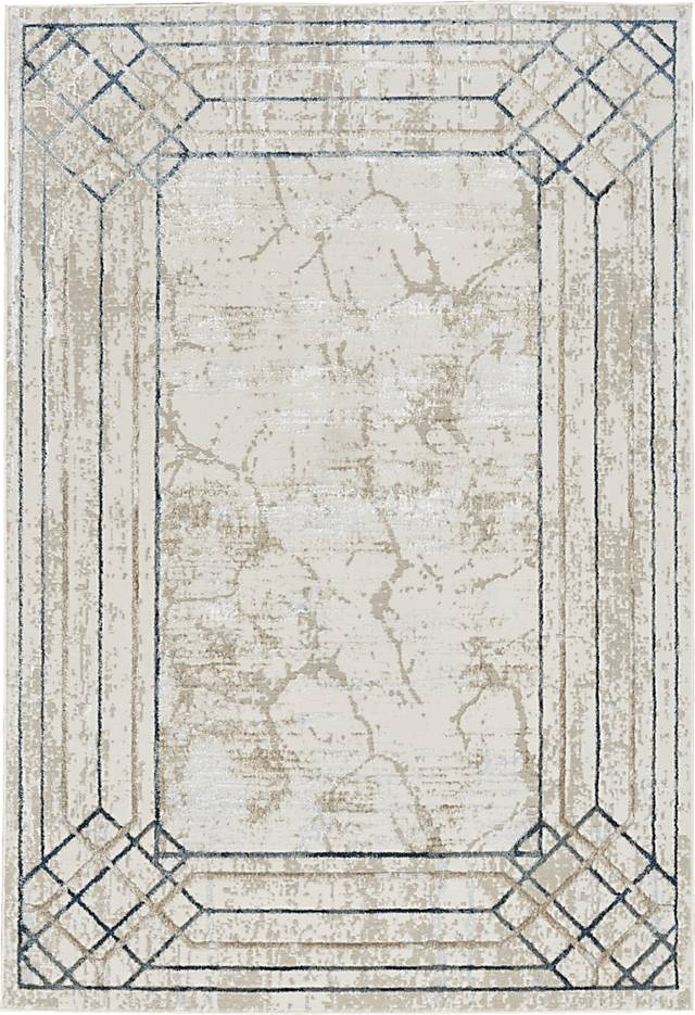 Adharice Ivory/Taupe 3'11 x 5'11 Rug - Thumbnail - Image 1