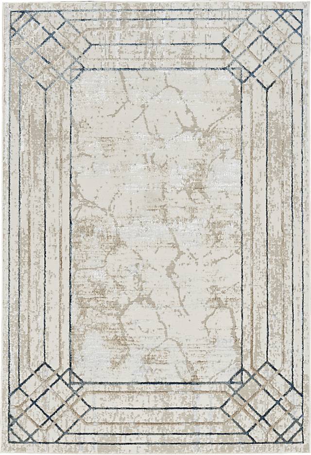 Adharice Ivory/Taupe 7'10 x 9'10 Rug - Thumbnail - Image 1