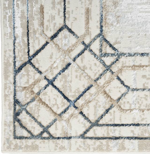 Adharice Ivory/Taupe 9' x 12' Rug - Thumbnail - Image 7