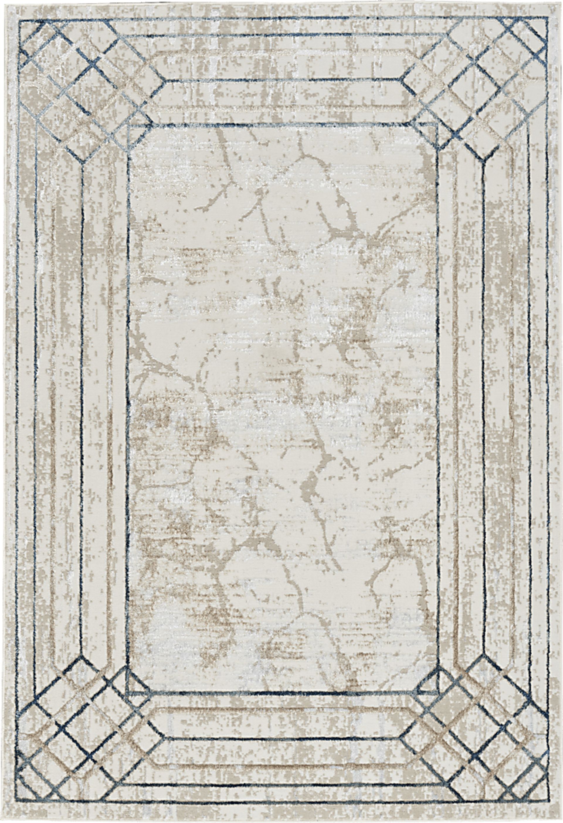 Adharice Ivory/Taupe 9' x 12' Rug - Image 1