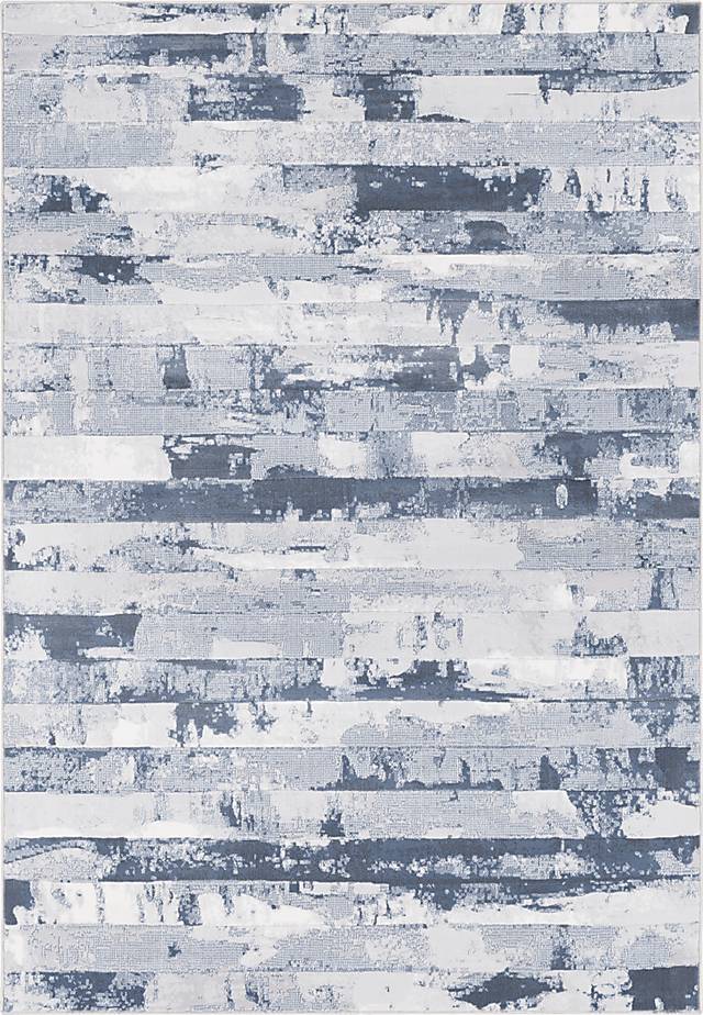Adin Blue 5'3 x 7'6 Rug - Thumbnail - Image 1