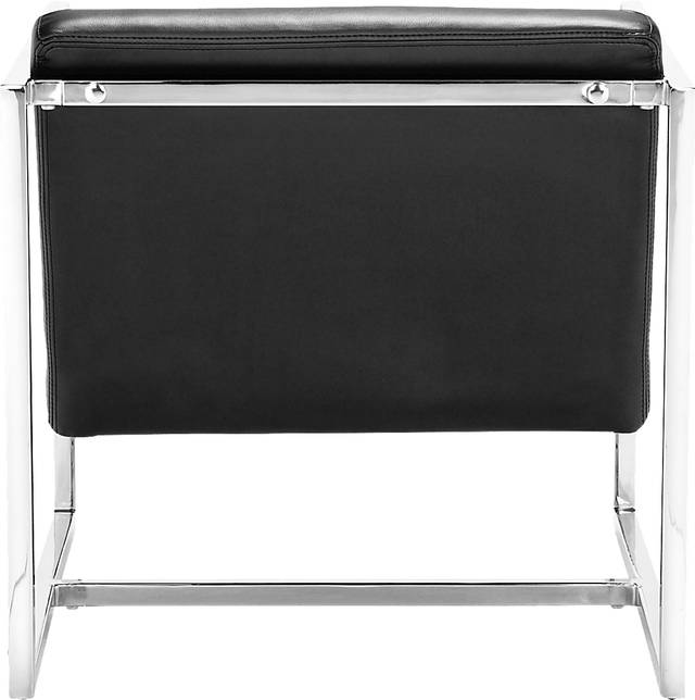 Adiron Black Accent Chair - Thumbnail - Image 4