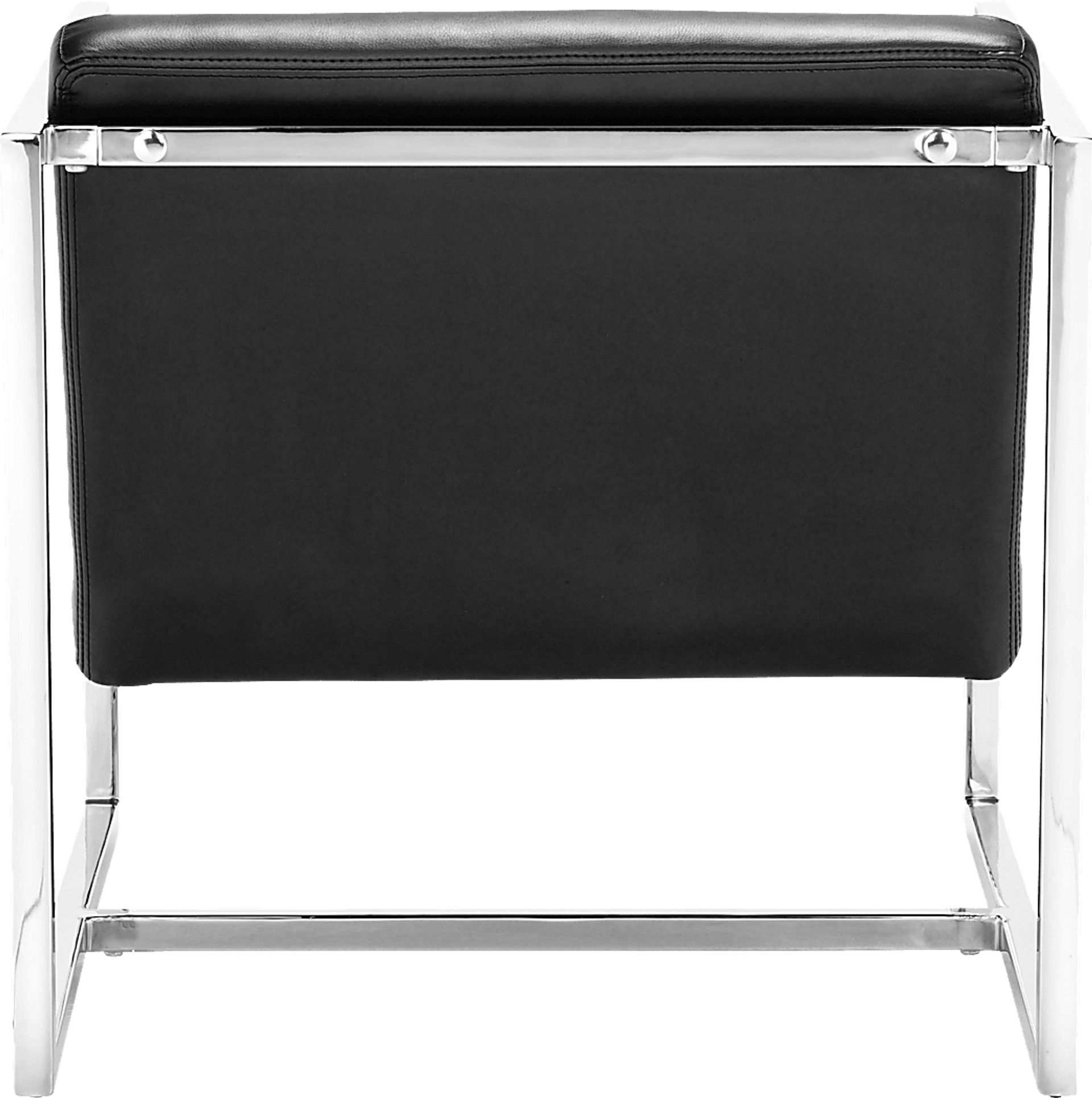 Adiron Black Accent Chair - Image 4