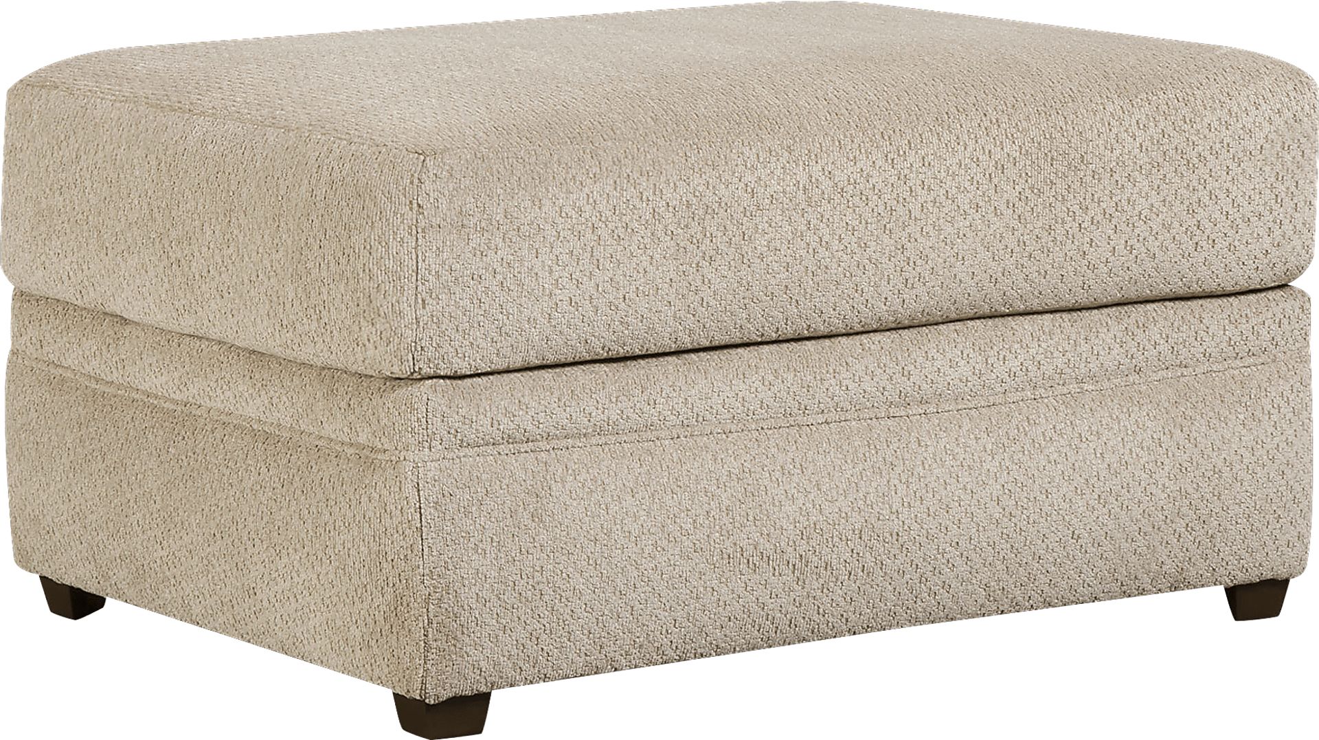 Adisa Beige Ottoman - Image 1