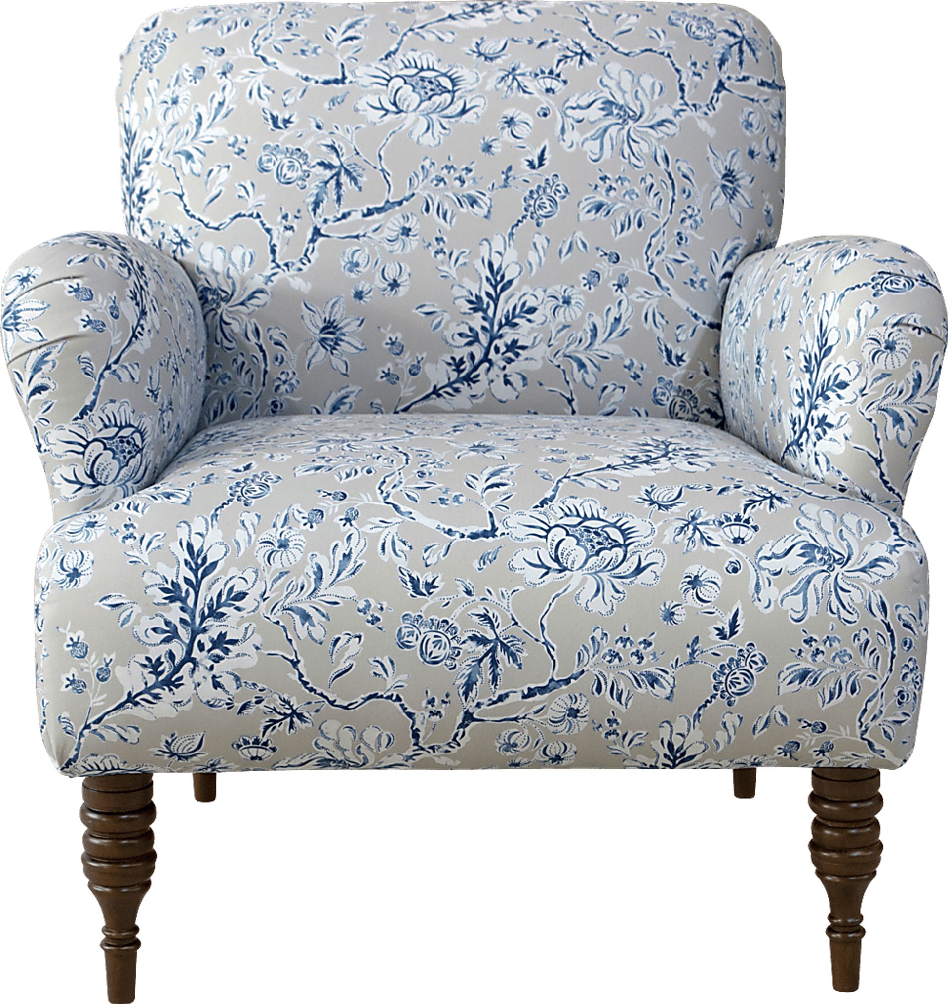 Aditya Gray Accent Chair - Image 2