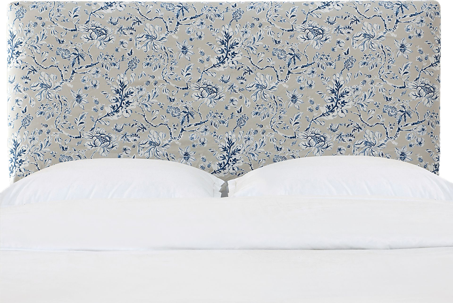 Aditya Gray King Upholstered Headboard - Image 2
