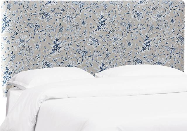 Aditya Gray King Upholstered Headboard - Thumbnail - Image 1