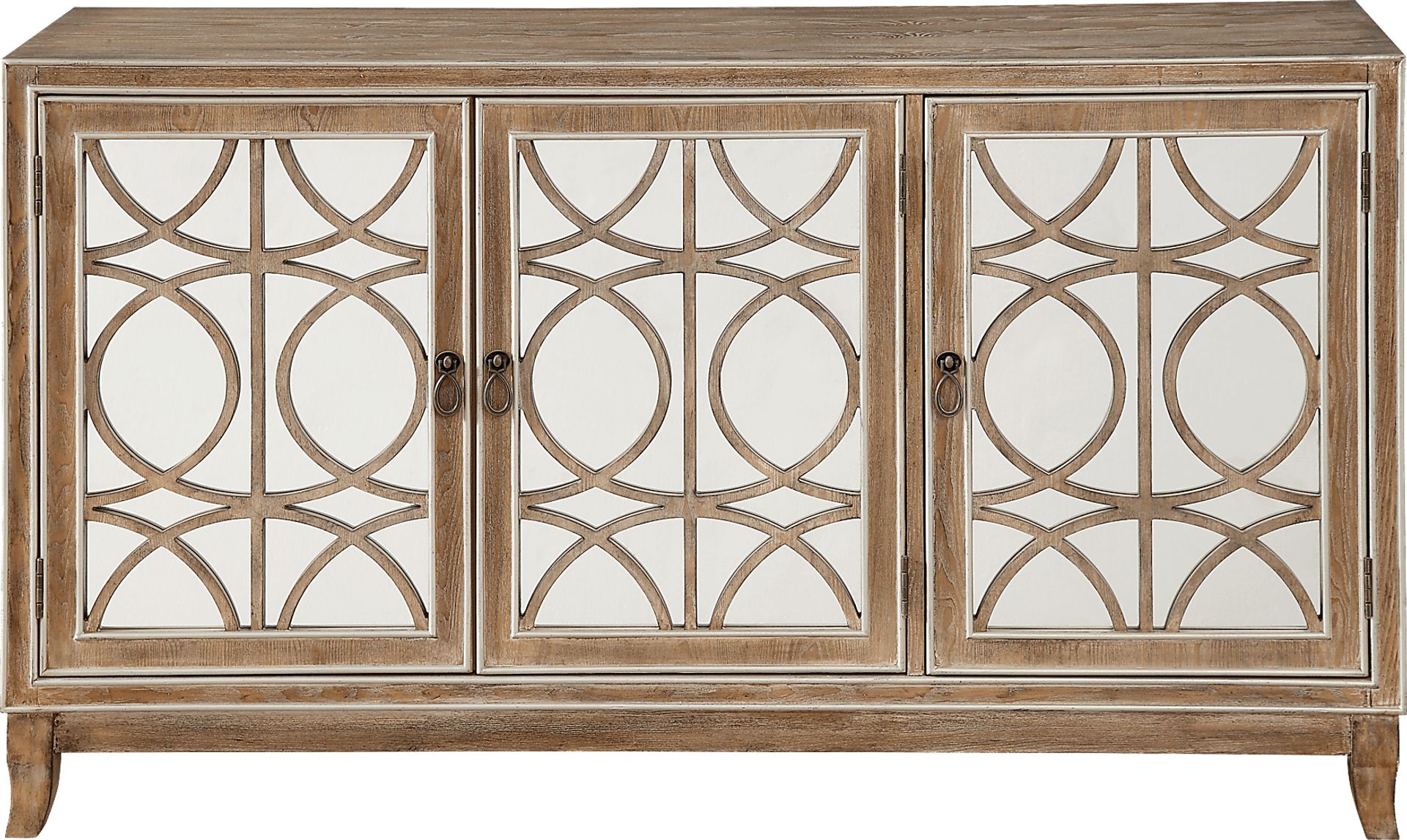 Adkisson Brown Three Door Credenza - Image 2