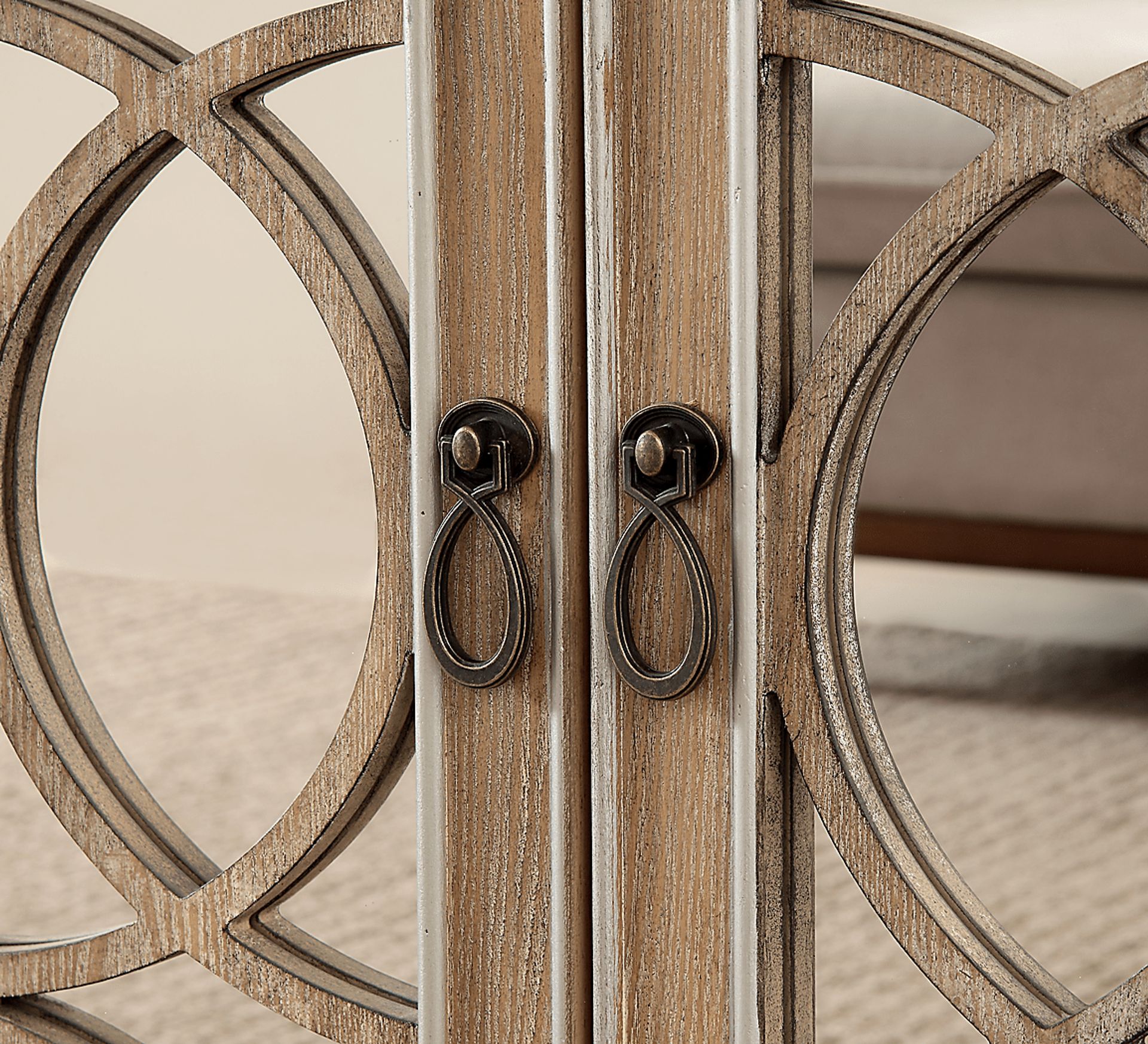 Adkisson Brown Three Door Credenza - Image 9