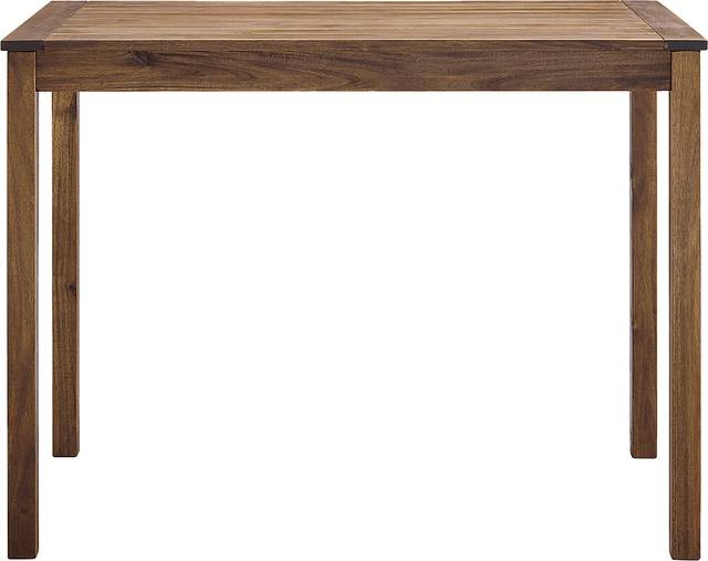 Adlebert Dark Brown Counter Height Dining Table - Thumbnail - Image 2
