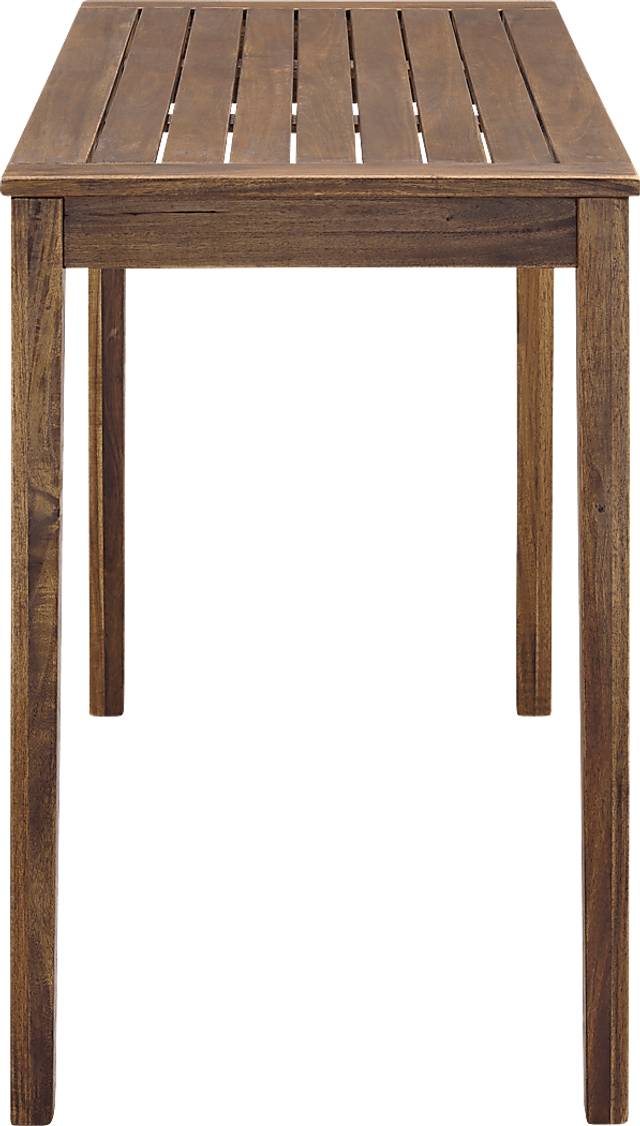 Adlebert Dark Brown Counter Height Dining Table - Thumbnail - Image 3