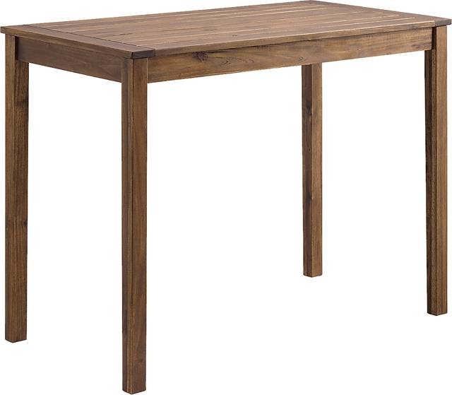 Adlebert Dark Brown Counter Height Dining Table - Thumbnail - Image 1