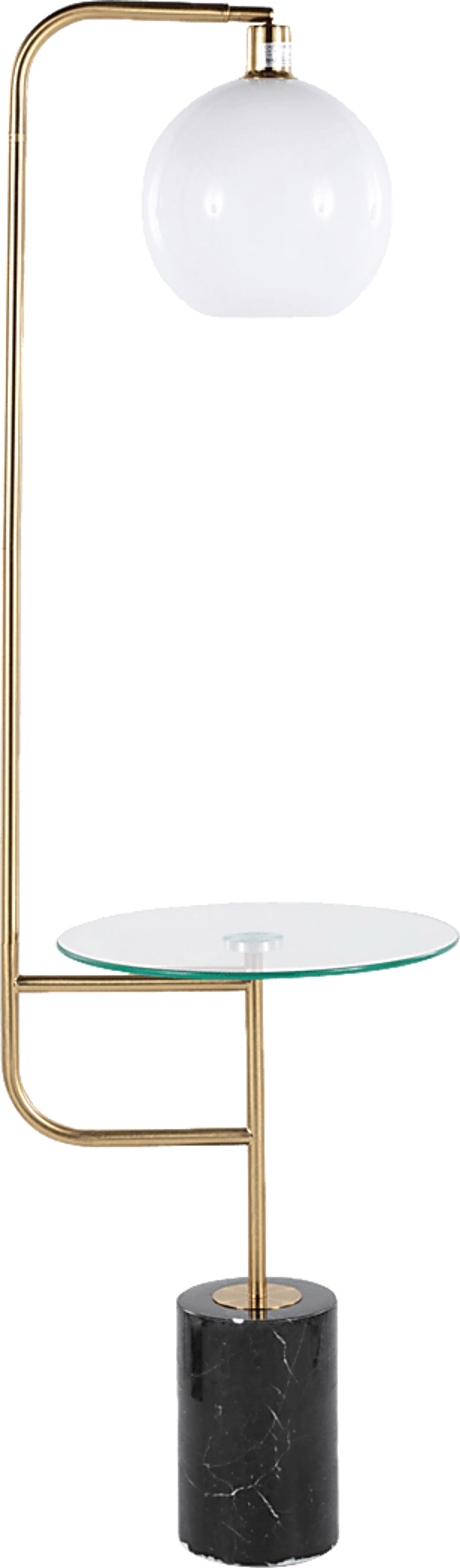Adleta Gold Floor Lamp - Image 3