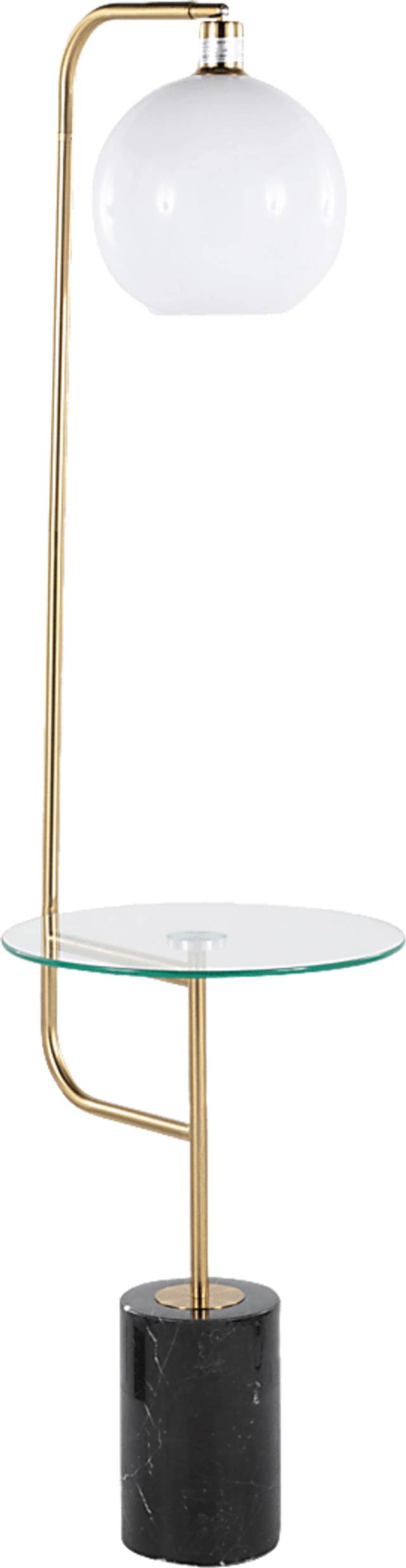 Adleta Gold Floor Lamp - Thumbnail - Image 1