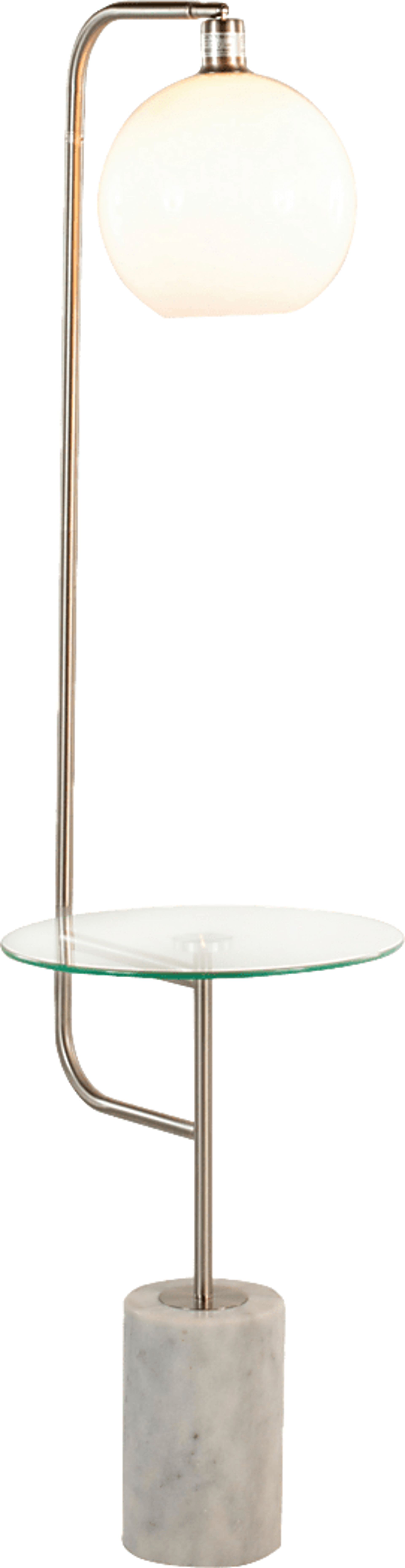 Adleta Nickel Floor Lamp - Image 2