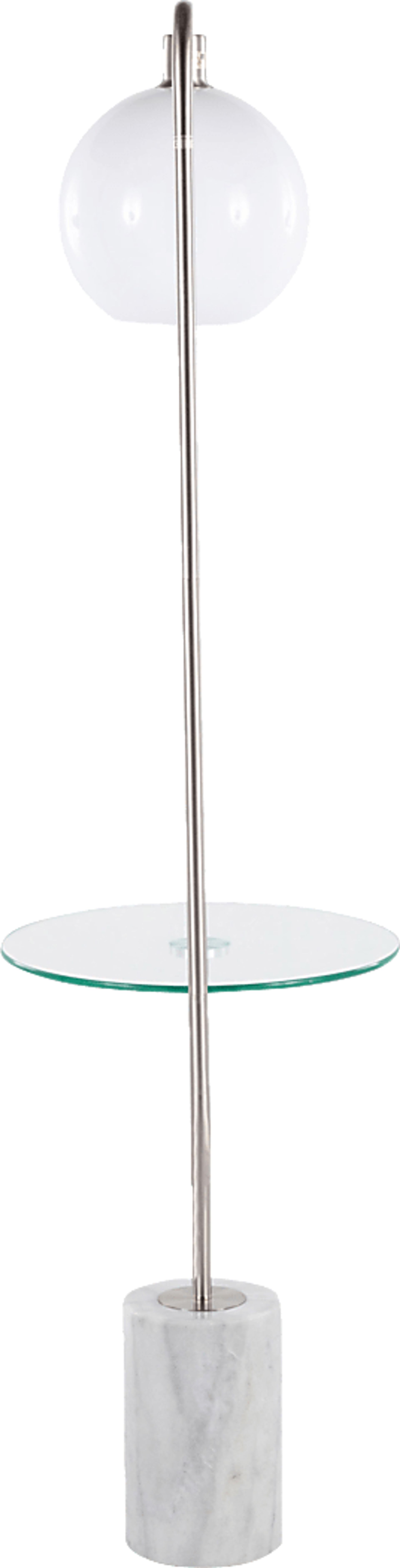 Adleta Nickel Floor Lamp - Image 5