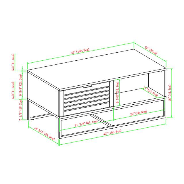 Adlora Oak Cocktail Table - Thumbnail - Image 6