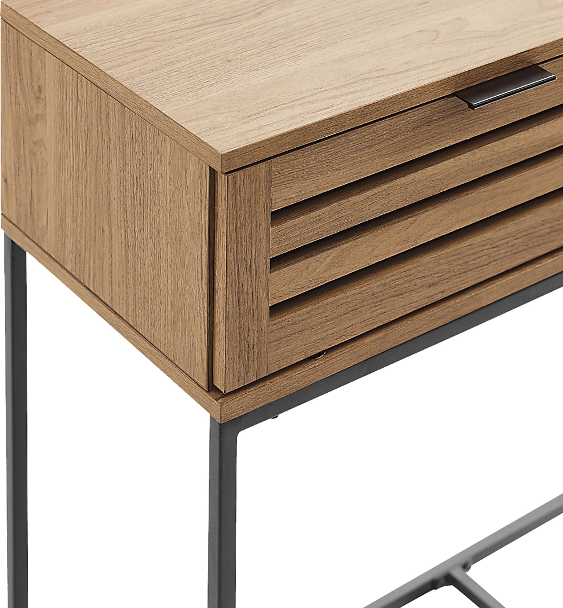 Adlora Oak Console Table - Image 5