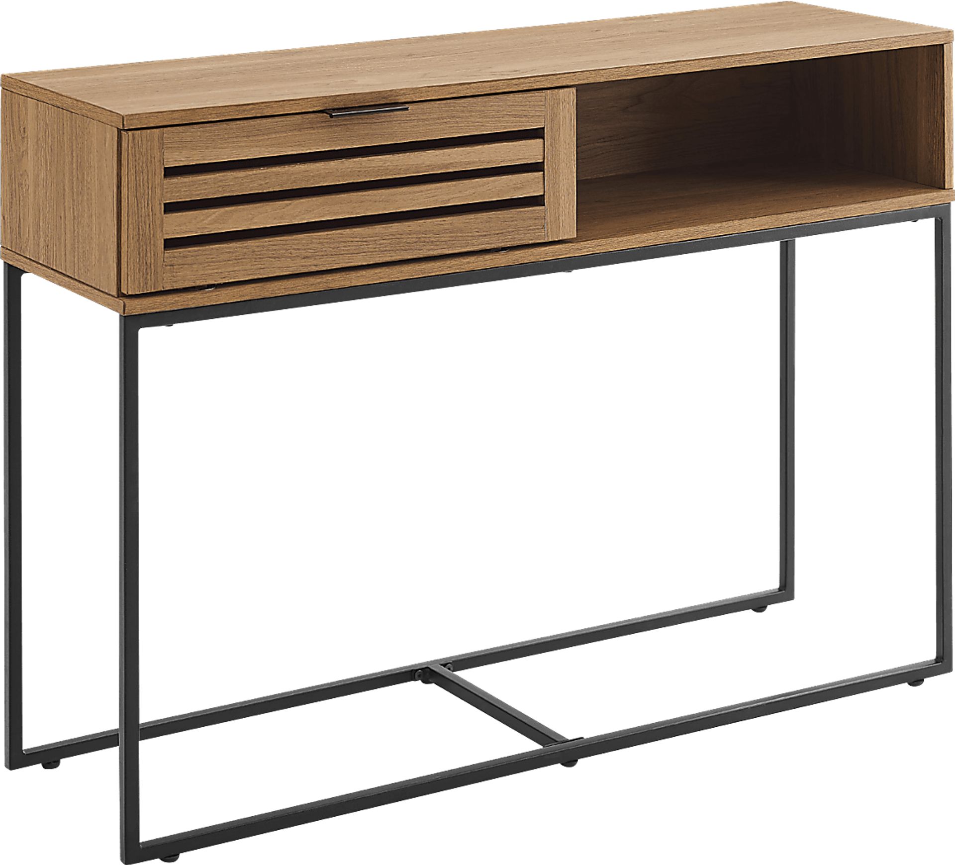 Adlora Oak Console Table - Image 1